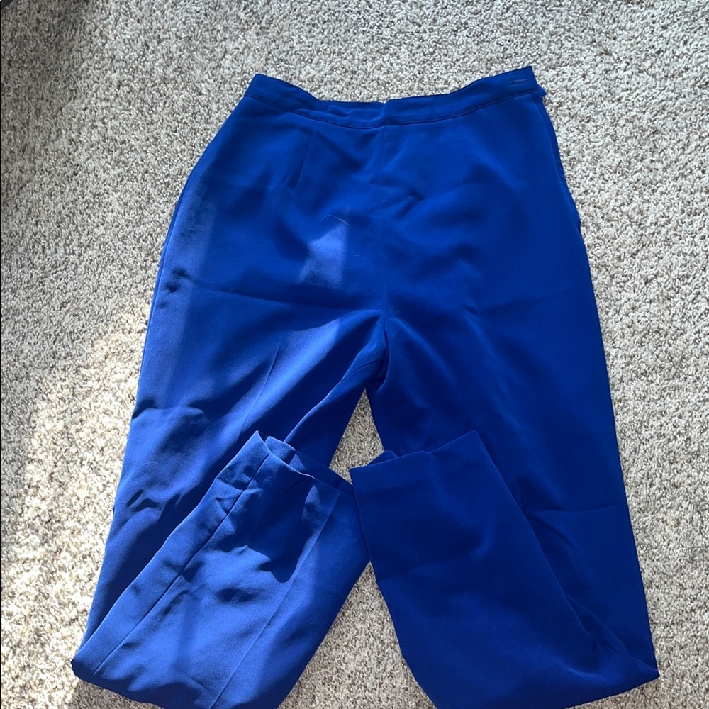 Elegant Blue Women's Pants